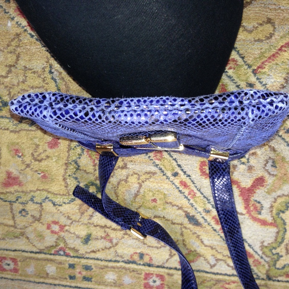 Michael Kors Python Embossed Cross Body Bag - image 4